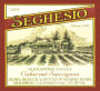 Seghesio Alexander Valley Cabernet Sauvignon 2005  Front Label