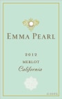 Emma Pearl Merlot 2012  Front Label