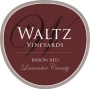Waltz Vineyards Baron Red 2013  Front Label