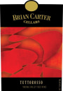 Brian Carter Cellars Tuttorosso 2008 Front Label