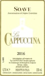 La Cappuccina Soave 2016 Front Label