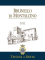Tenuta di Sesta Brunello di Montalcino 2012  Front Label