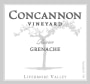 Concannon Reserve Grenache 2006  Front Label