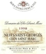 Bouchard Pere & Fils Nuits-Saint-Georges Clos Saint Marc Premier Cru 1998  Front Label