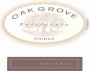 Oak Grove Family Reserve Shiraz 2008  Front Label