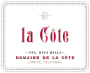Domaine de la Cote La Cote Pinot Noir 2012  Front Label