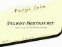 Philippe Colin Puligny-Montrachet Blanc 2007  Front Label