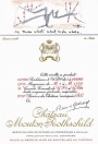 Chateau Mouton Rothschild  1972  Front Label