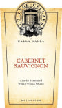 College Cellars of Walla Walla Clarke Vineyard Cabernet Sauvignon 2013 Front Label
