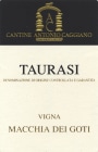 Antonio Caggiano Vigna Macchia dei Goti 2016  Front Label