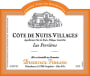 Domaine Desertaux-Ferrand Cote de Nuits-Villages Les Perrieres 2011  Front Label