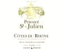 Laudun & Chusclan Vignerons Cotes du Rhone Prieure St-Julien 2016  Front Label