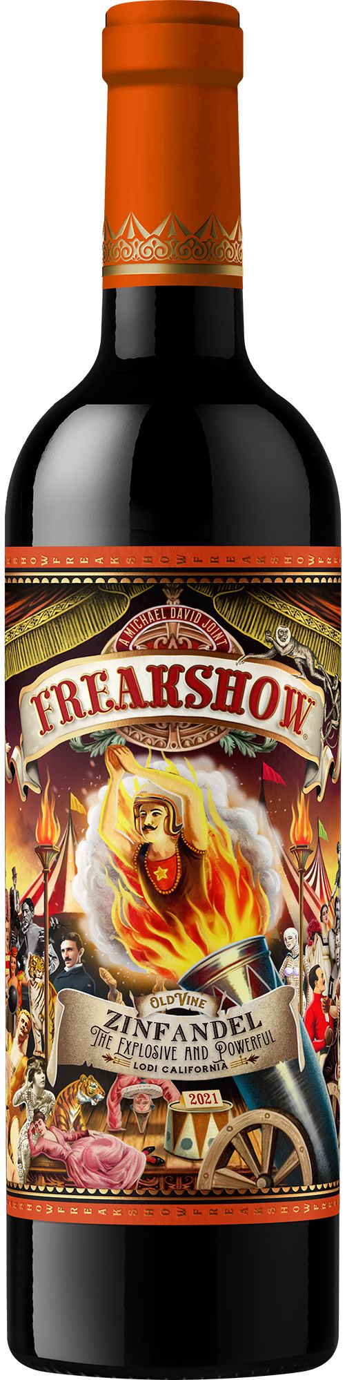 Michael David Winery Freakshow Old Vine Zinfandel 2021 | Wine.com