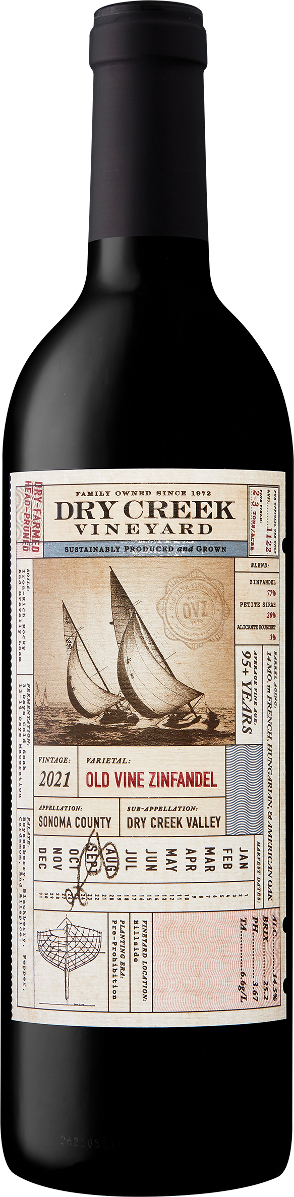 Dry Creek Vineyard Old Vine Zinfandel 2021 | Wine.com
