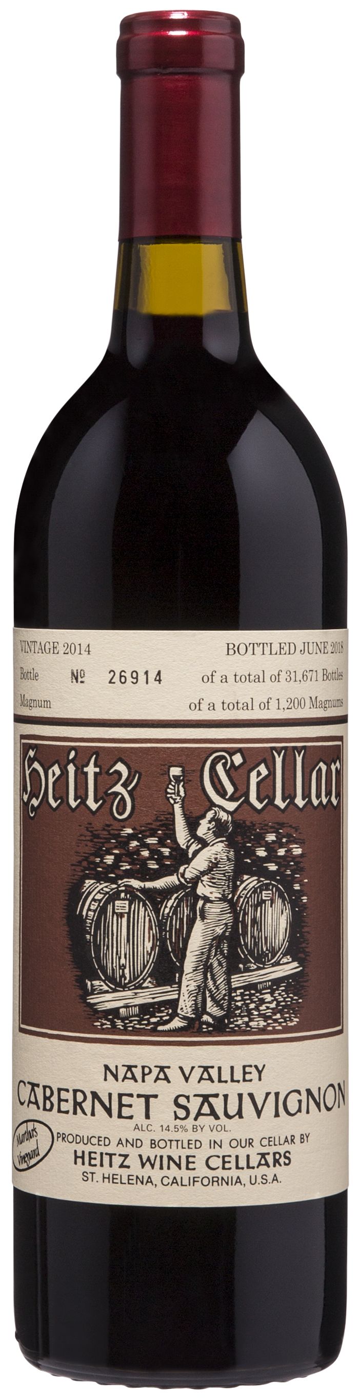 Heitz Cellar Martha's Vineyard Cabernet Sauvignon 2014 | Wine.com