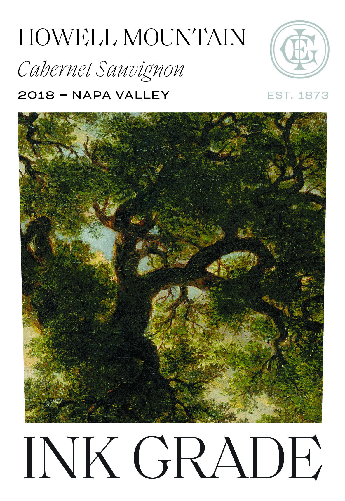 Ink Grade Howell Mountain Cabernet Sauvignon 2018 | Wine.com