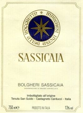 Tenuta San Guido Sassicaia 2020 | Wine.com