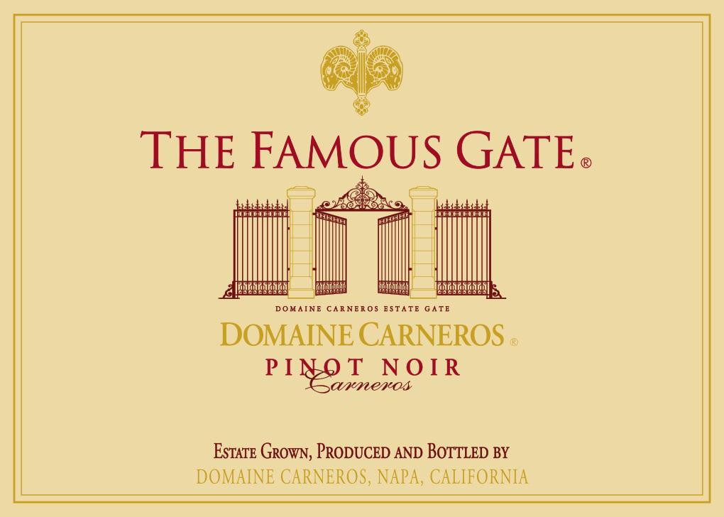 Domaine Carneros The Famous Gate Pinot Noir 2018 | Wine.com