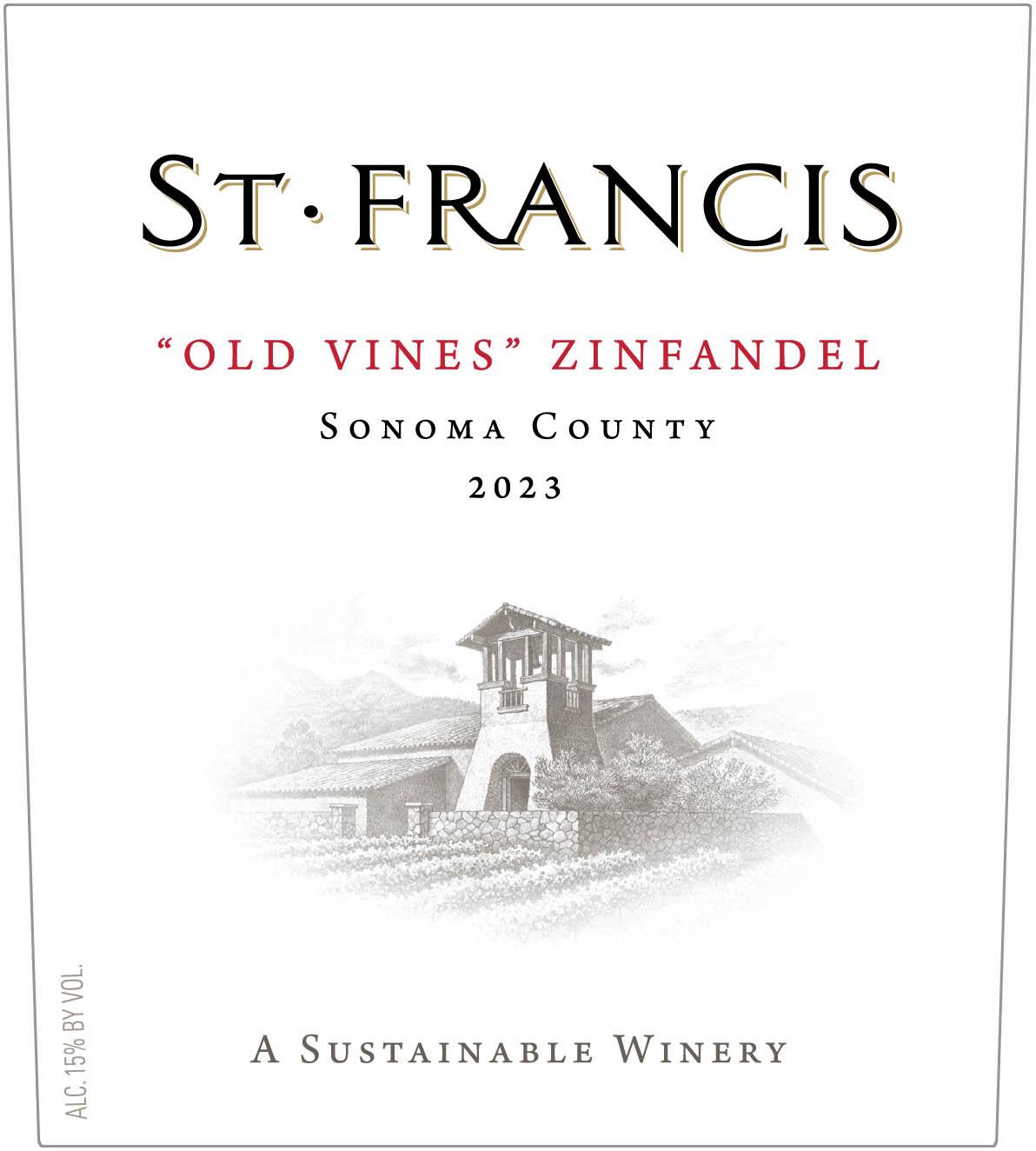 St. Francis Old Vines Zinfandel 2023 | Wine.com