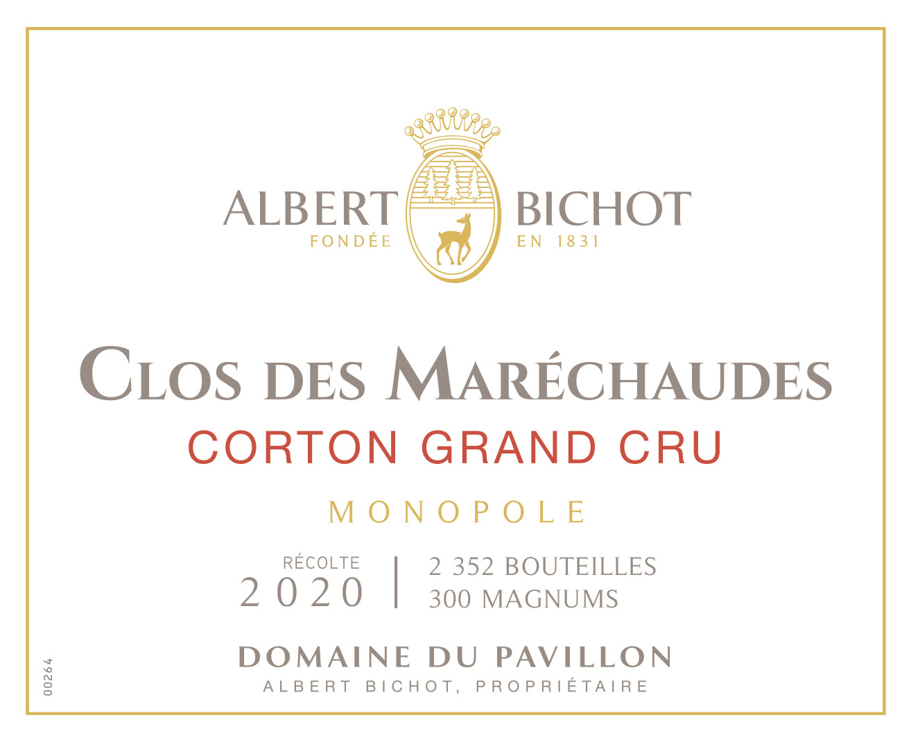 Albert Bichot Corton Clos Des Marechaudes Grand Cru Domaine du
