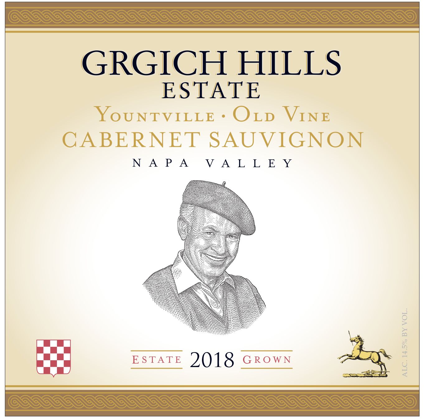 Grgich Hills Estate Yountville Old Vine Cabernet Sauvignon 2018