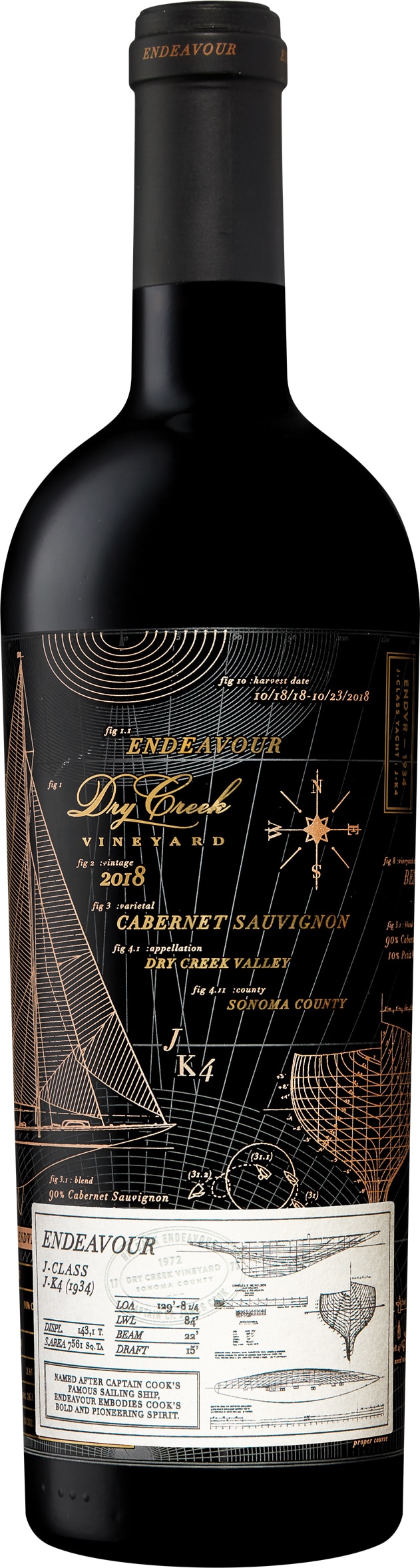 Dry Creek Vineyard Endeavour Cabernet Sauvignon 2018 | Wine.com