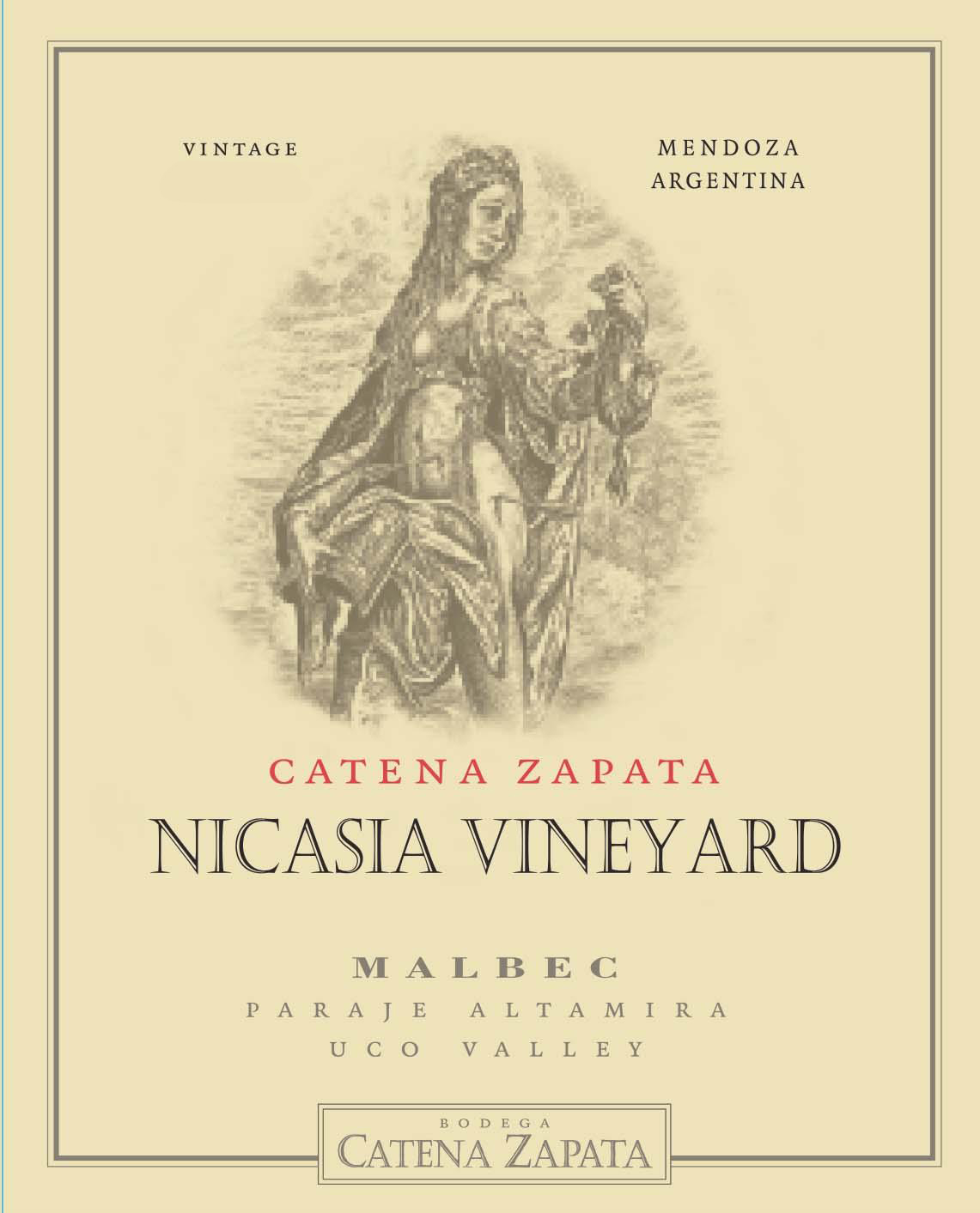 Catena Zapata Nicasia Vineyard Malbec 2018 | Wine.com