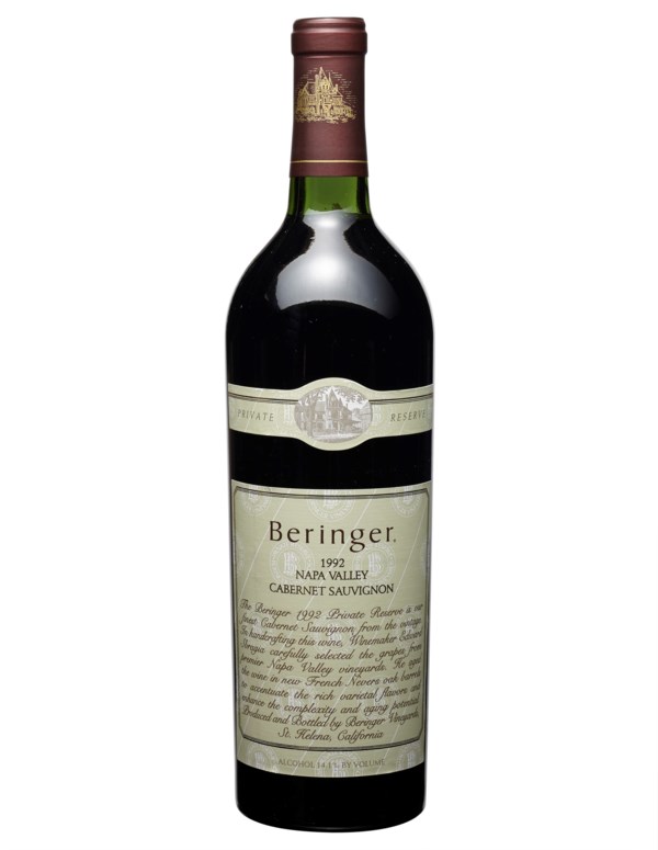 Beringer Private Reserve Cabernet Sauvignon 1992 | Wine.com