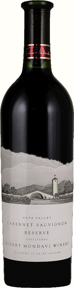 Robert Mondavi Reserve Cabernet Sauvignon (scuffed label) 1996