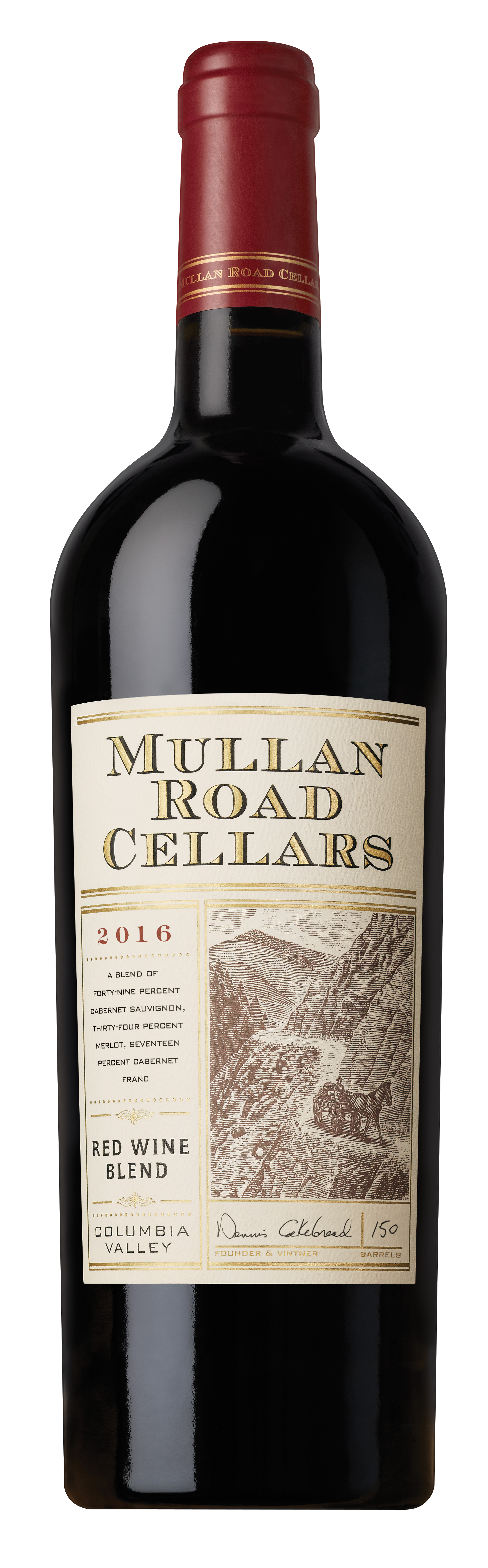Mullan Road Cellars Red Blend 2016 | Wine.com