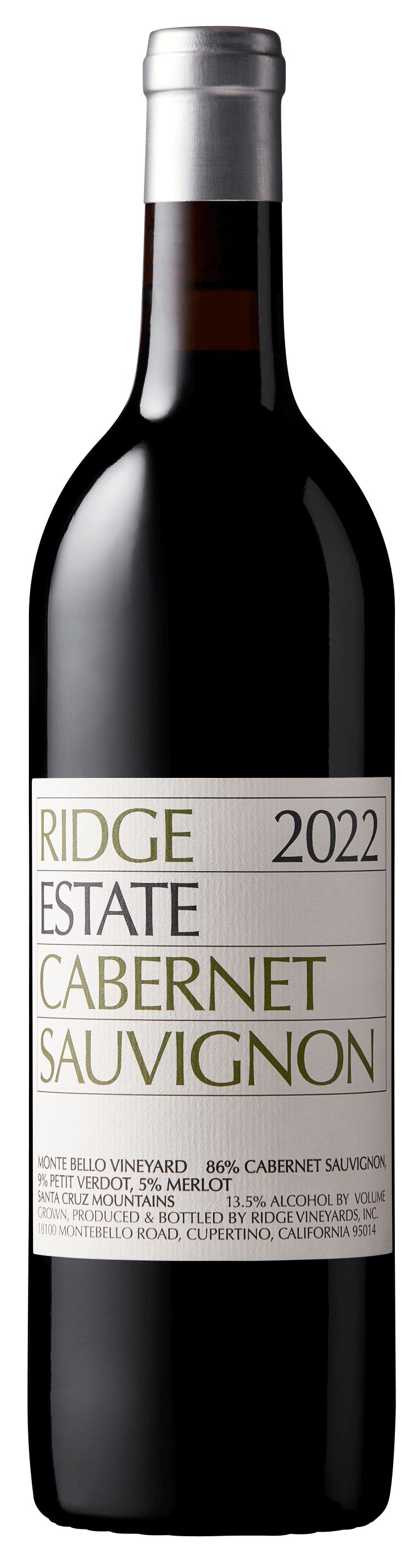 Ridge Estate Cabernet Sauvignon 2022 | Wine.com