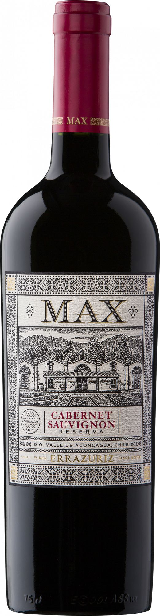 ワイン Errazuriz Max150 Cabernet Sauvignon Errazuriz Max Reserva Cabernet Sauvignon 2019 | Wine.com