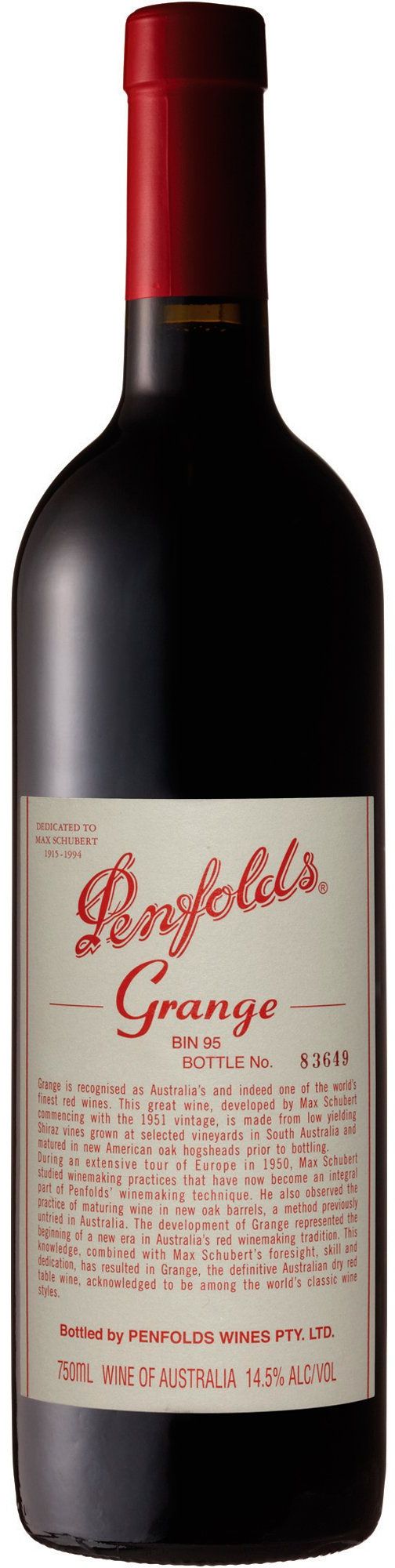 Penfolds Grange 1998 | Wine.com