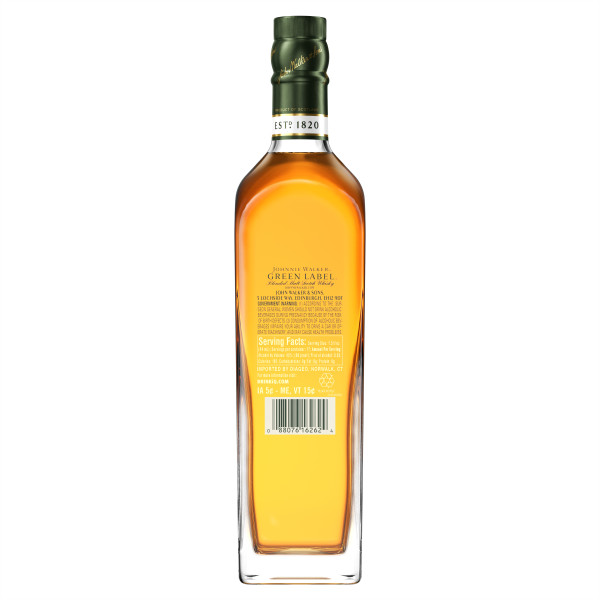 Johnnie Walker 15 Year Green Label Blended Scotch Whisky | Wine.com