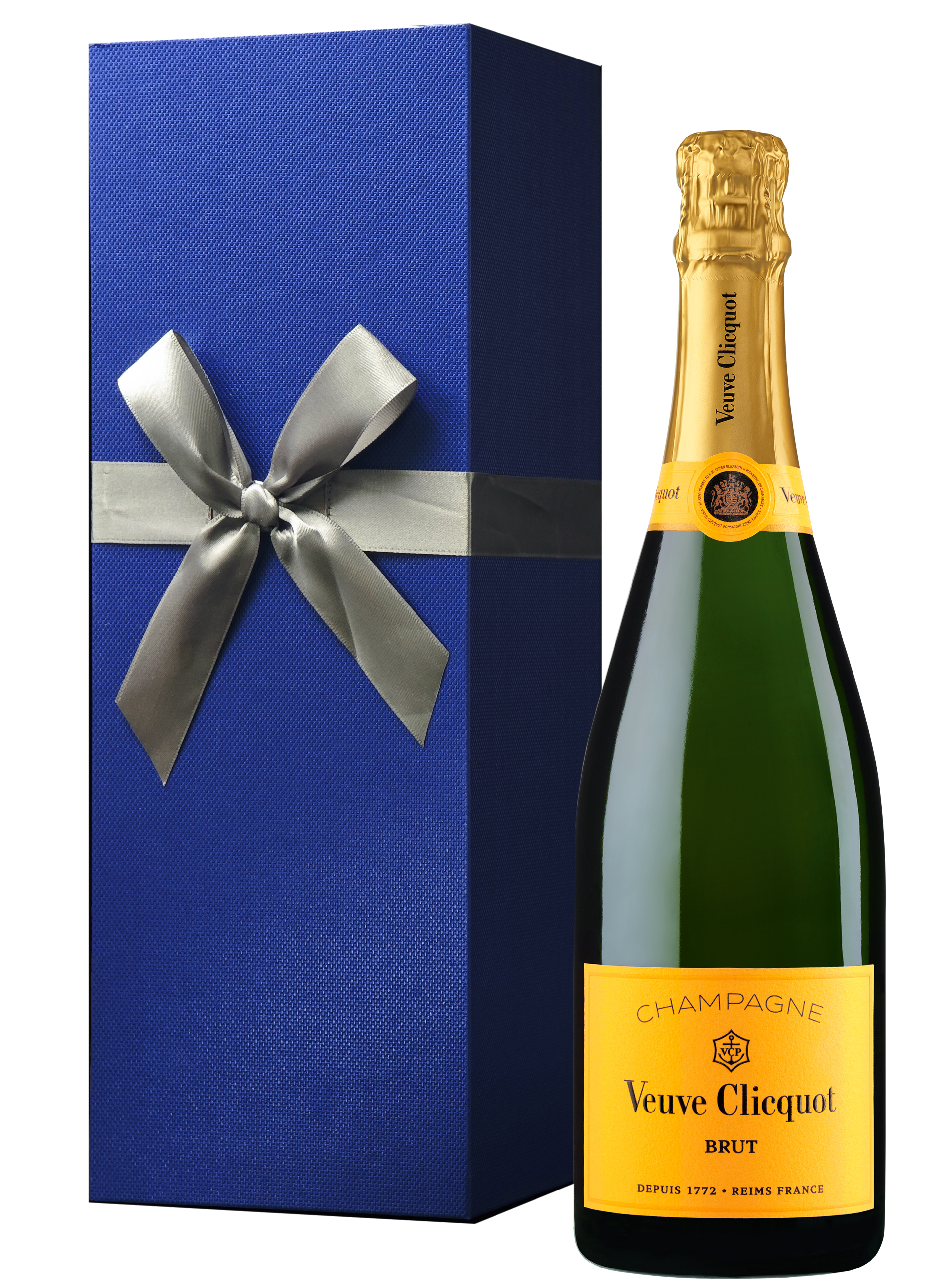 Veuve Clicquot Yellow Label Brut with Blue Gift Box | Wine.com