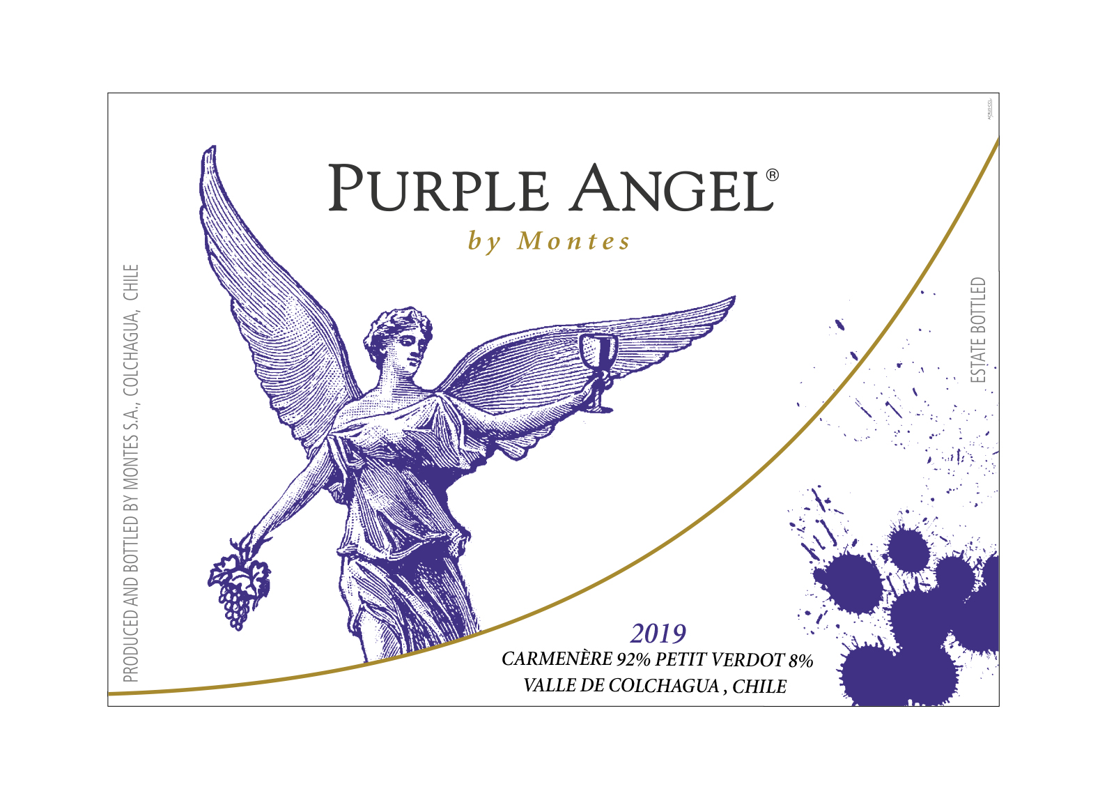 Purple Angel 2019 赤ワイン Montes Purple Angel Apalta Vineyard Carmenere 2019 | Wine.com